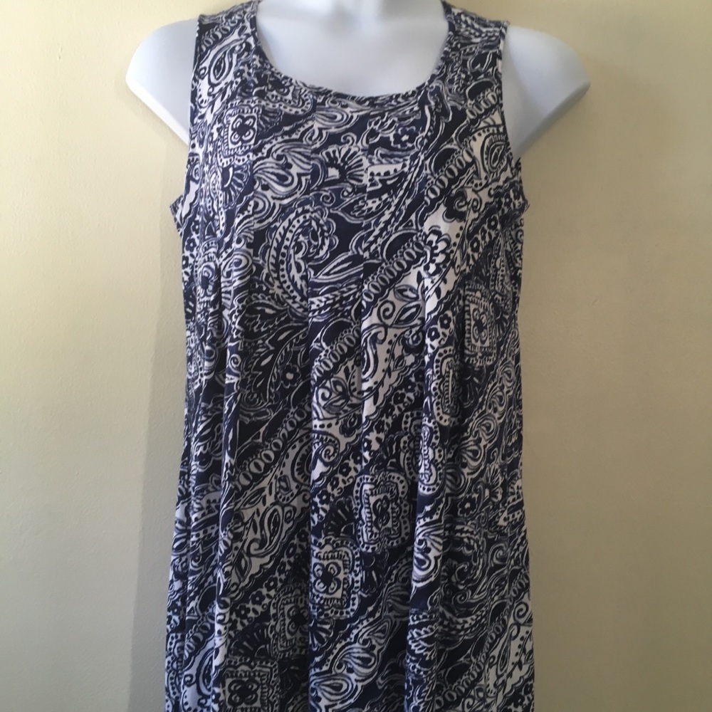 Jones New York Petite sleeveless dress-PXL.